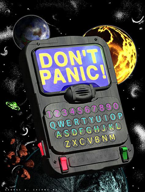 When douglas adams wrote the hitchhiker's guide to the galaxy as a radio series for bbc radio 4, it was 1977—only eight years after the first moon landing. The Hitchhiker's Guide to the Galaxy (travel guide ...