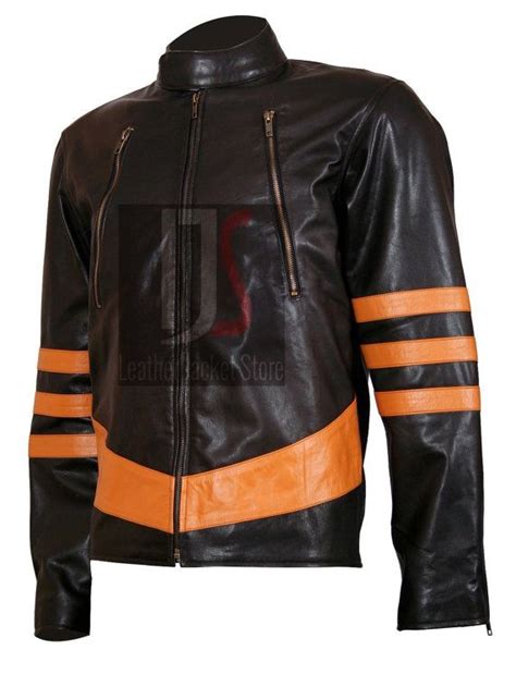 xmen wolverine origins biker style brown leather jacket by ljstore wolverine leather jacket