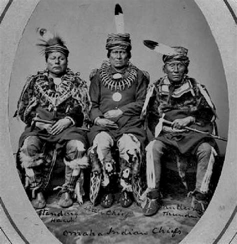 Omaha Chiefs 1866 Ac Native American Tribes Native American History