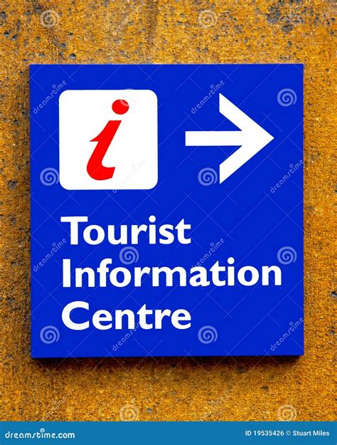 Tourist Information Sign Royalty Free Stock Image Image 19535426