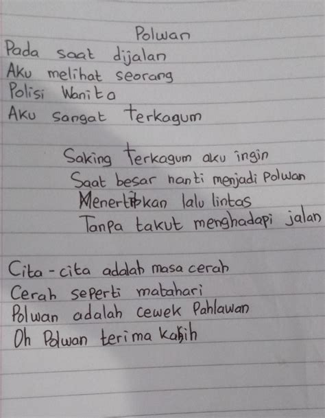 Cara membuat puisi yang benar beserta contohnya. Puisi Cita Cita Menjadi Guru - KT Puisi
