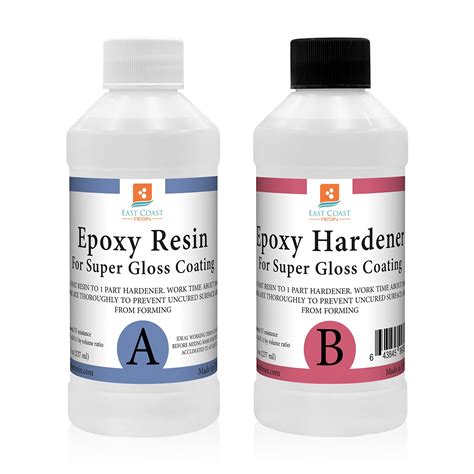 Buy Epoxy Resin Crystal Clear 16 Oz Kit For Super Gloss Coating And