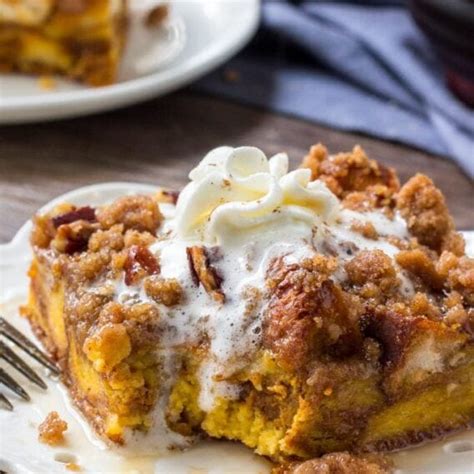 Easy Pumpkin Pie French Toast Bake Not Overnight