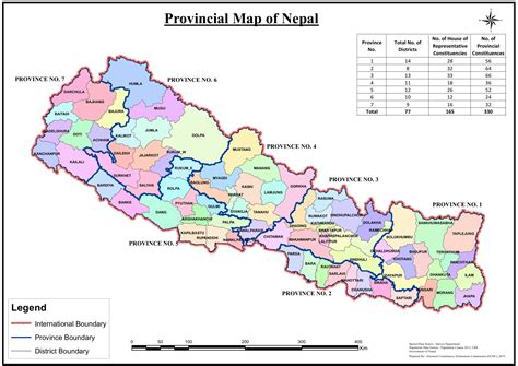 Map Of Nepal With Districts Updated Map Of Nepal With Districts