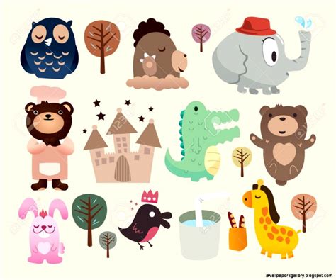 Cute Zoo Animals Drawings Wallpapers Gallery