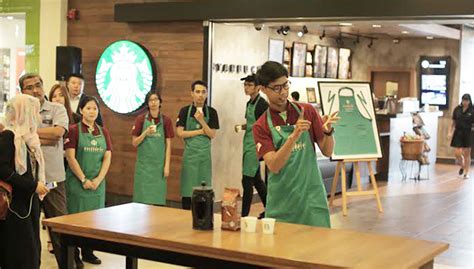Customers can now use alipay at all 242 starbucks across malaysia, benefiting the increasing numbers of tourists from mainland china, alibaba said. Starbucks opens first outlet staffed by deaf baristas ...