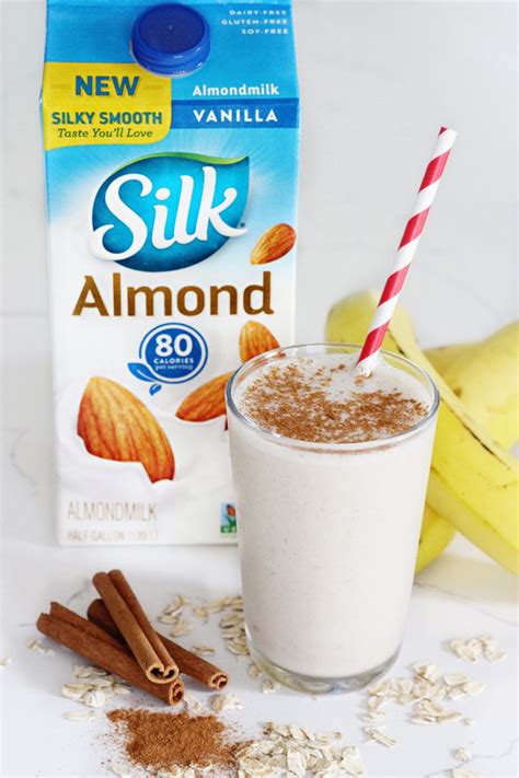 Perfectly Silky Smooth Healthy Dairy Free Cinnamon Roll Smoothie