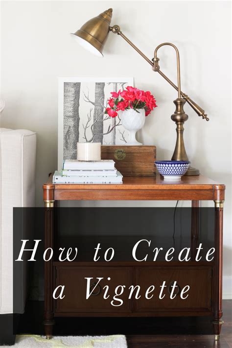 If minimalism is your thing, a frameless mirror fits right in. How to Create a Vignette - Erin Spain