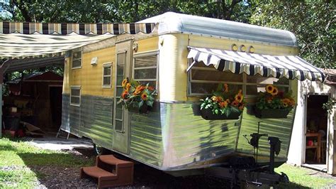 Vintage Trailer Awnings And Other Glamping Fluff By Pink Flamingo Awnings