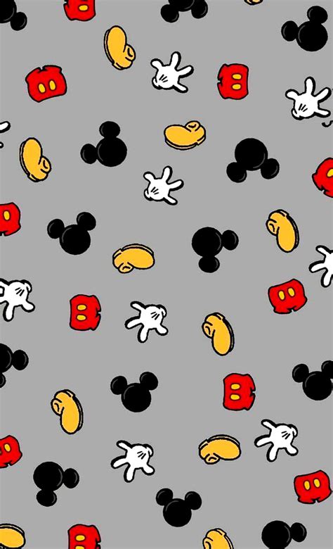 Mickey Mouse Aesthetic Mickey Mouse Pattern Hd Phone Wallpaper Pxfuel