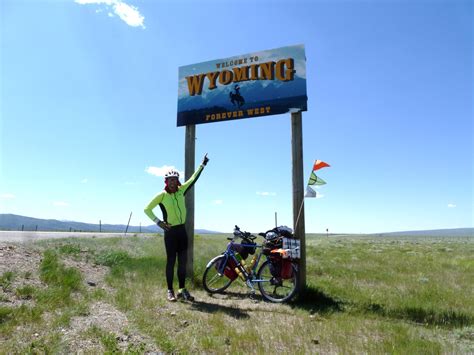 We Reached I 80 In Wyoming Where Wehit Headwinds That Felt Like Riding