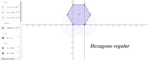 Polígono Regular De 6 Lados Hexágono Regular Geogebra