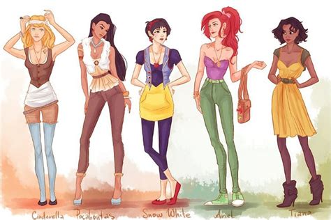 Disney Princesses Get Reimagined As Hipsters Art
