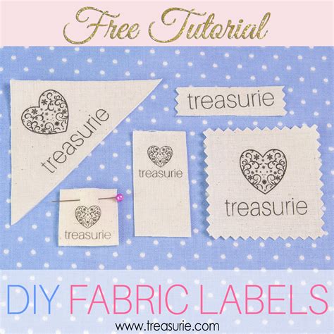 Make Your Own Clothing Labels Diy Fabric Labels Cheaply
