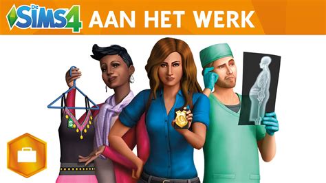 De Sims 4 Aan Het Werk Officiële Aankondigings Trailer Youtube
