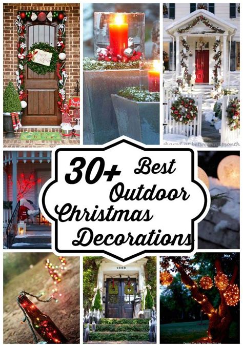 Outdoor Christmas Decorating Ideas Collection For You The