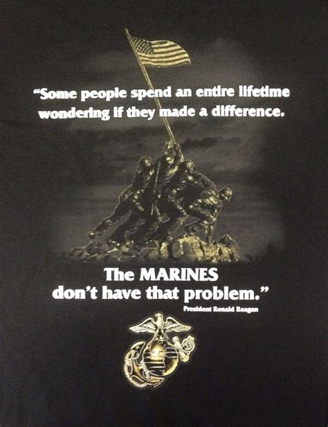 Ronald Reagan Marines Quote Quotes By Ronald Reagan About Marines