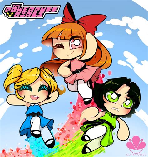 The Powerpuff Girls By Maikyodel On