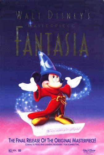 Fantasia Movie Poster 27 X 40 Inches 69cm X 102cm 1940 Style C