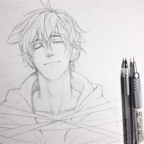 Drawing People Manga Drawing Guy Drawing