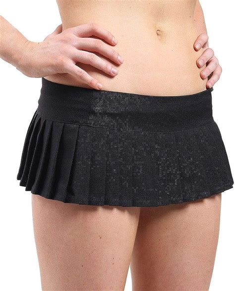 Digital Spot Womens Plain Micro Mini Pleated Skirt 7 Inches Ladies Casual Wear Short Skirt Uk 8