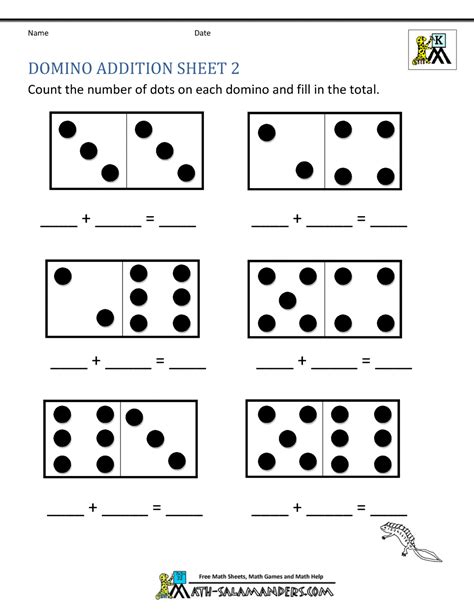 Addition And Subtraction Worksheets For Kindergarten