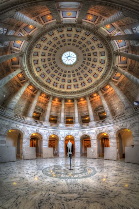 Russell Senate Office Building Rotunda Hdr Vertorama Flickr