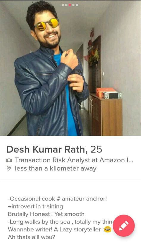 Indian Guy Tinder Bio