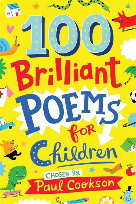 100 Brilliant Poems Chosen By Paul Cookson National Poetry Day