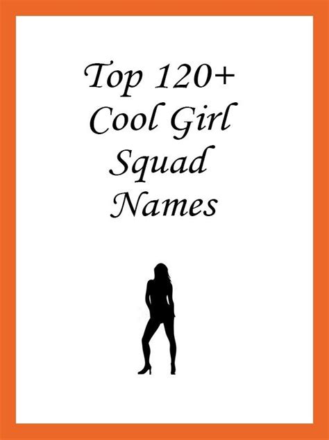 So, be one of those who loves shortest names. Top 120+ Cool Girl Squad Names | Funny group chat names ...