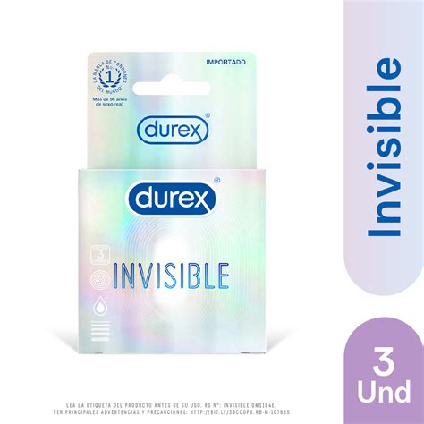 Preservativos Durex Invisible Un Inkafarma