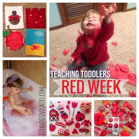 Download Teaching Toddlers: Red Week (for Kiddos 15+ Months) | Childcare Actvities | Teaching toddlers ...