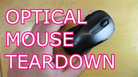 Optical Mouse Teardown A Look At The Sensor Youtube