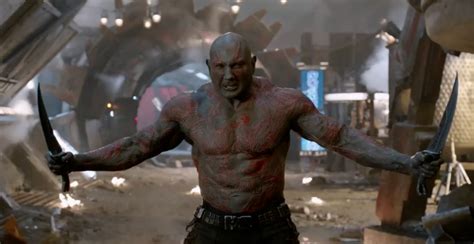 He looked for retribution on ronan the accuser for executing his better half and girl, and went out of control over the cosmic system, finishing with him being detained by the nova corps in the kyln. New 'Guardians of the Galaxy' TV Spot; David Bautista ...