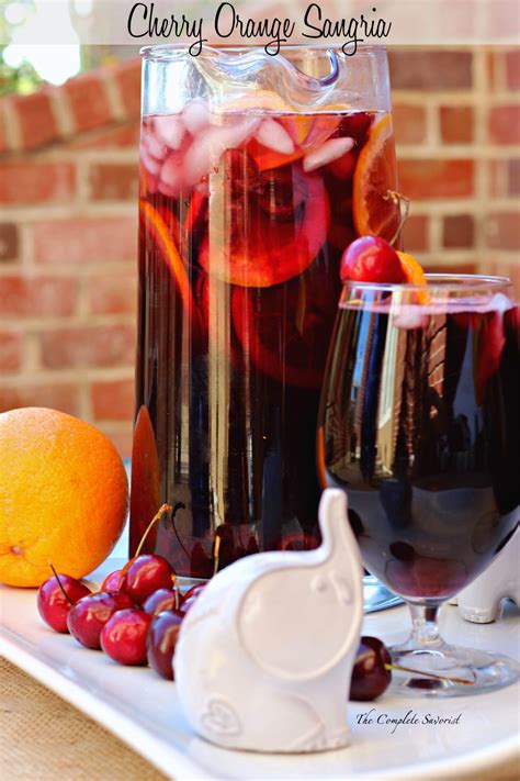 What should i pair it with? Cherry Orange Sangria - The Complete Savorist