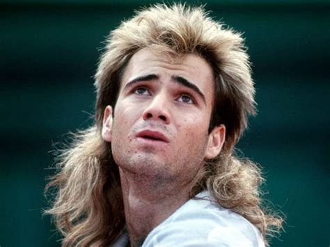 Andre Agassi With Long Hair Rjustfuckmyshitup