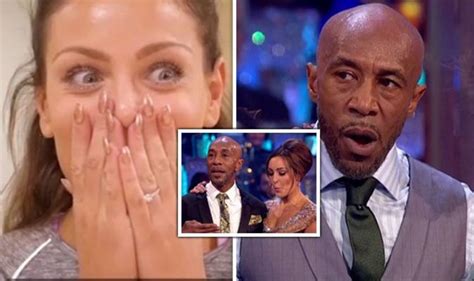 Danny John Jules Strictly Pro Amy Dowden Makes Blunder Over Co Star