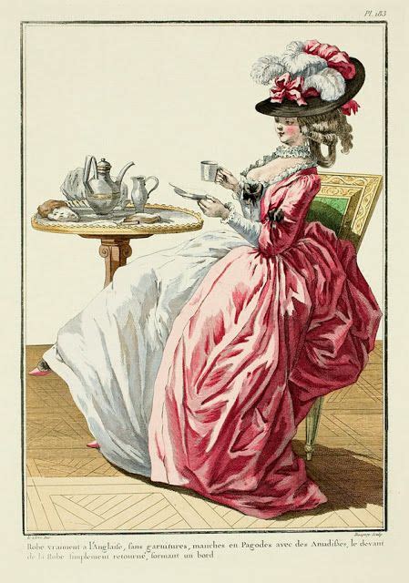 Ekduncan My Fanciful Muse 1783 1787 French Fashion Plates Fashion
