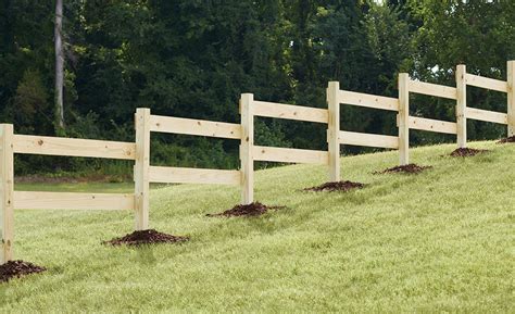 How To Build A Fence On A Slope The Home Depot