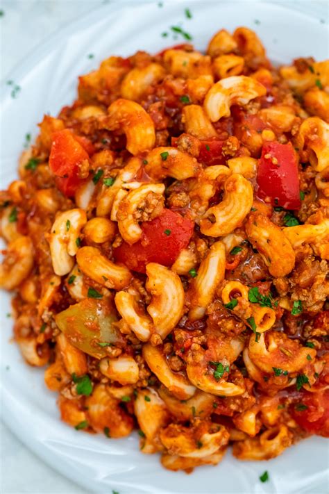 One Pot Goulash Recipe Video Sweet And Savory Meals
