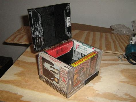 Re Purposed Cassette Tapes To Make A Cute Wee Box Cassette Tape