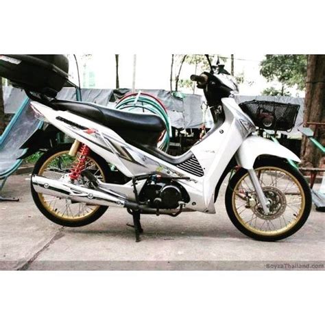 Honda supra x 125 plat: Modifikasi Supra X 125 Warna Biru Putih | Ide Perpaduan Warna