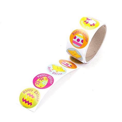 Iconic Easter Roll Stickers 100 Per Roll Teacher Reso