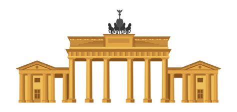 Das brandenburger tor ist ein wahrzeichen berlins und nicht nur wegen seiner zentralen lage zwischen dem potsdamer platz 3 , dem reichstag das brandenburger tor gilt als das symbol für die wechselvolle geschichte der stadt berlin. Brandenburger Tor Zeichnung Stock-Vektoren und -Grafiken ...