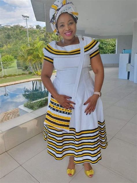 Gorgeous Traditional Xhosa Dresses Wedding African 4