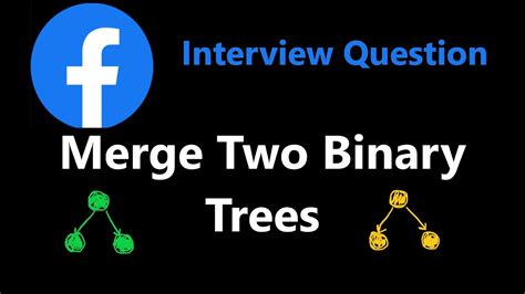 Merge Two Binary Trees Leetcode 617 Youtube