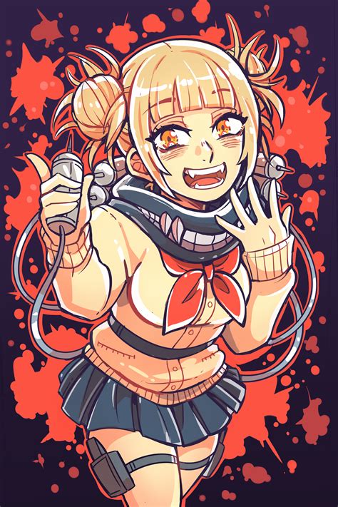 Toga Himiko My Hero Academia Mha Bnha Villain Animegirl Anime Manga Plusultra