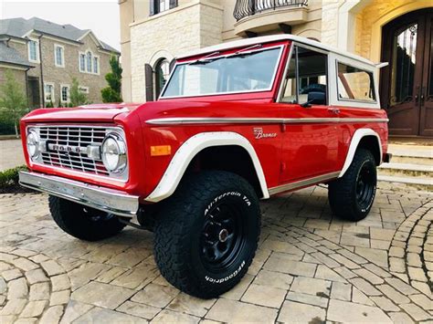 1966 To 1977 Ford Bronco For Sale On