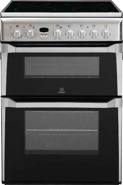 Indesit 60cm Double Oven Electric Cooker Id60c2xs Advance West