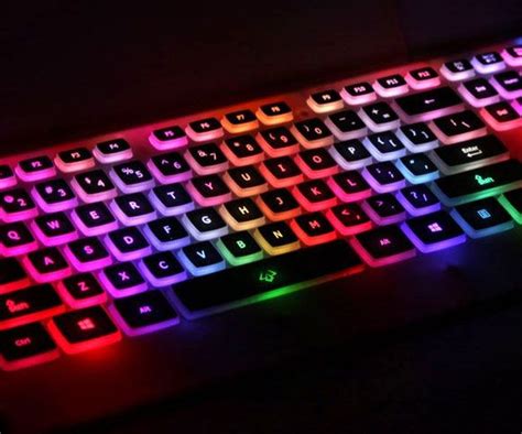 Rainbow Light Up Keyboard Keyboard Computer Keyboard Computer